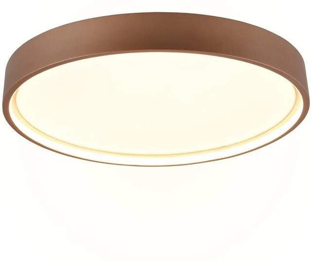 Trio LED-Deckenleuchte Doha 1-flammig in Coffee, Durchmesser: 45 cm - Bild 1