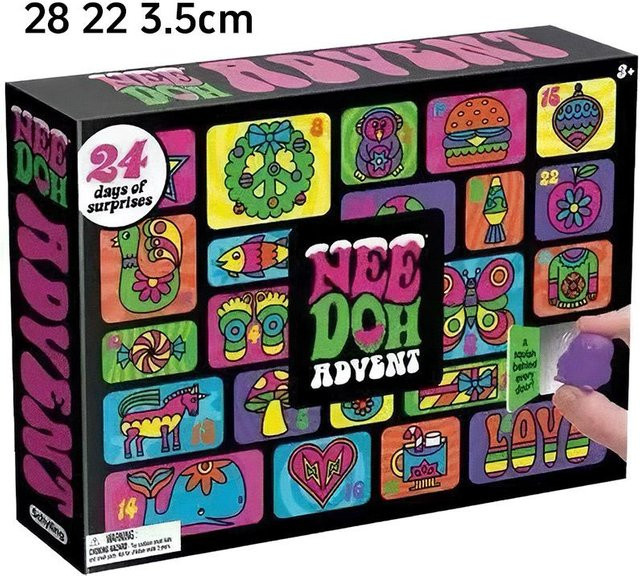 Nee Doh Adventskalender, pink - Bild 1