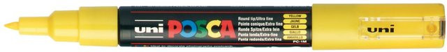 POSCA Marker PC-1MC Gelb mit 0,7-1mm Spitze - Bild 1
