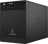 ICY BOX 60360 SATA-Festplatten-Gehäuse 2.5 Zoll mit USB-C USB 3.1 Gen 2 in Schwarz - Bild 1