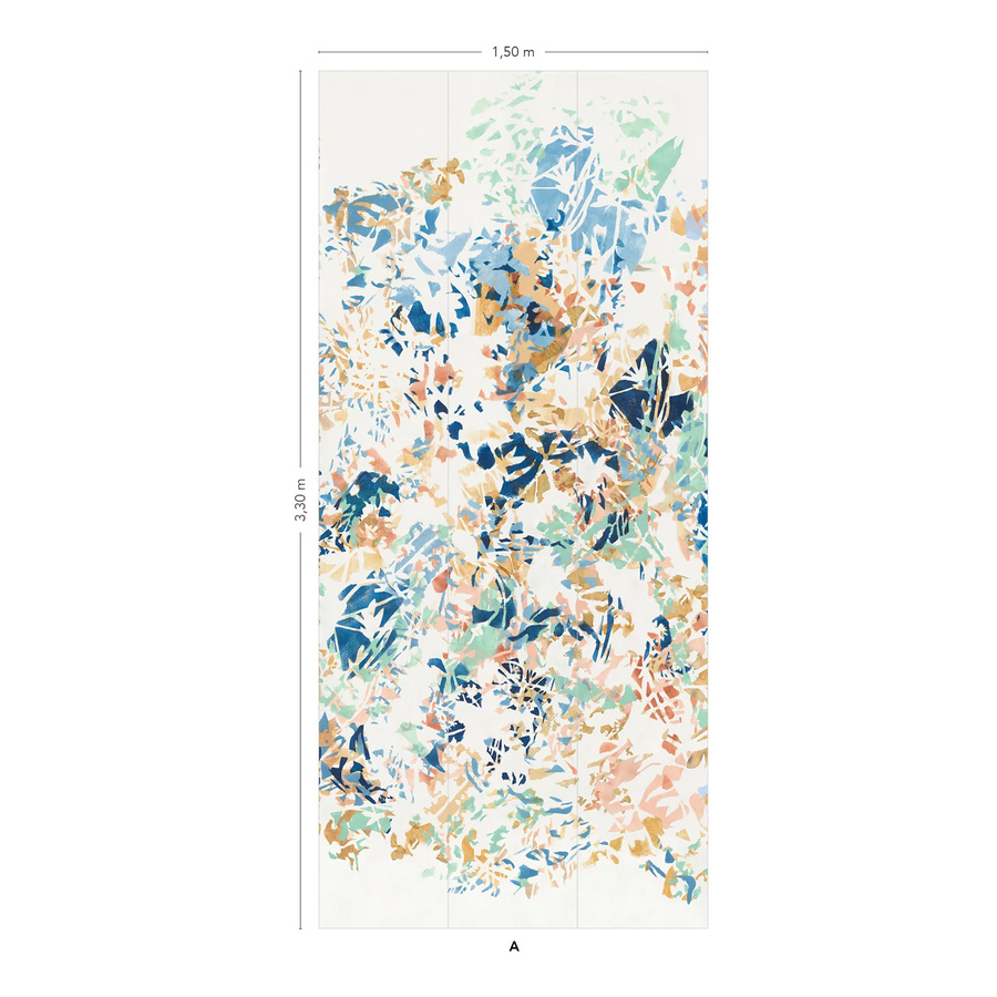 Isidore Leroy Mural Hava Original Panel A Wandbild in Mehrfarbig - Bild 1