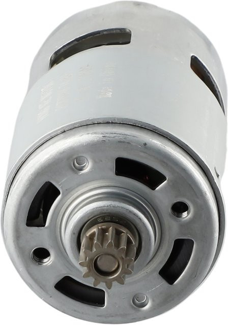 DAZZLEEX RS775 Gleichstrommotor mit 11-Zahn-Getriebe, 18 V, 5000–10000 U/min, Silber - Bild 1