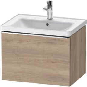 Duravit Waschtischunterschrank D-Neo, wandhängend, braun, B: 63,4 cm, T: 45,2 cm, H: 44,0 cm - Bild 1