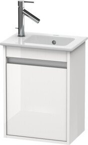 Duravit Waschtischunterschrank Ketho wandhängend in Weiß Hochglanz B/T/H: 40 x 28,5 x 55 cm - Bild 1