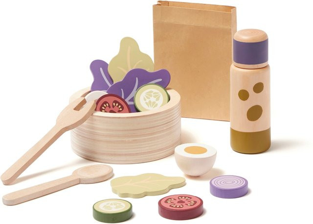 Kids Concept Salat Set, Holz, ab 3 Jahre - Bild 1