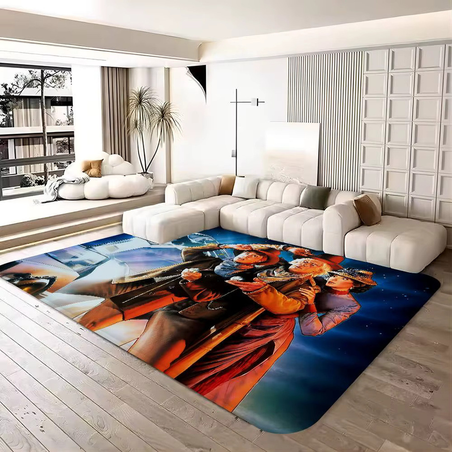Fußmatte Back To The Future im Nordic Stil, Rechteckig, B/B: 60 x 40 cm, Multicolour - Bild 2