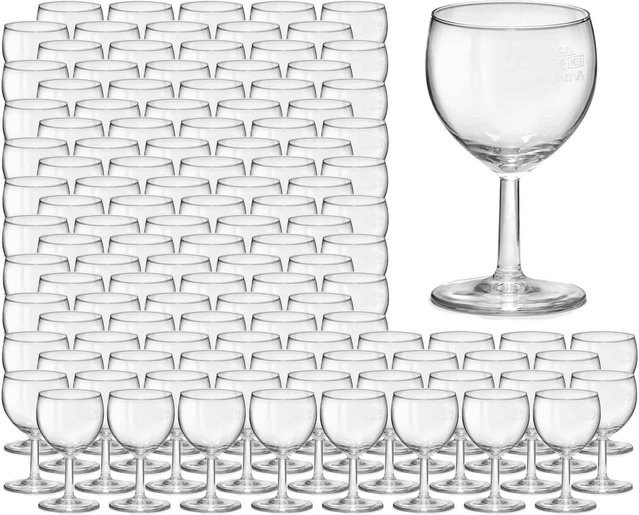 Van Well Weingläser Ballon Profi transparent 120er Set mit 0,2 l Füllmenge - Bild 1