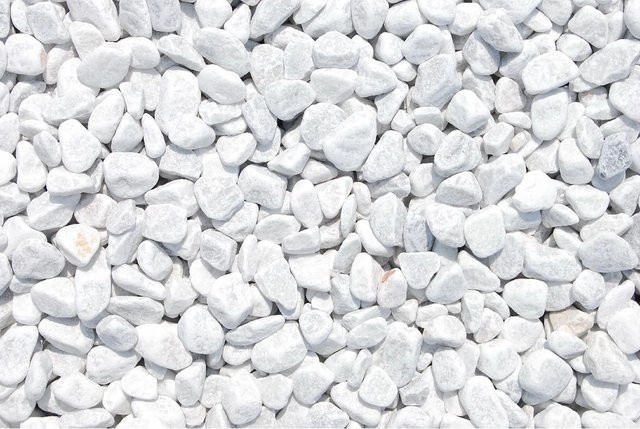 Marmorzierkiesel Carrara Weiß von Scherf, Körnung 16 - 25 mm, 25 kg - Bild 1