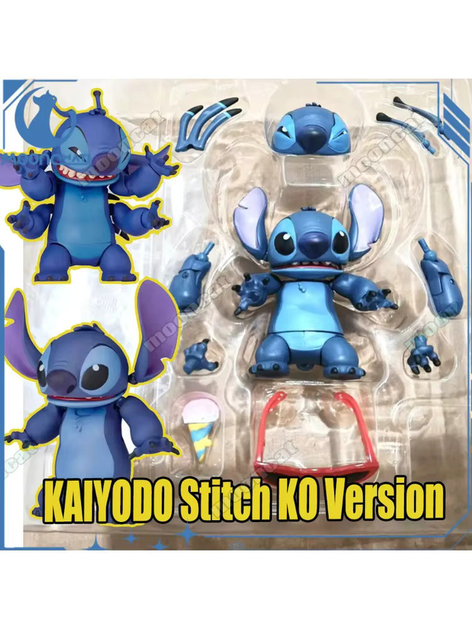 Kaiyodo Disney Stitch Revoltech, Actionfigur, Einzelfigur - Bild 5