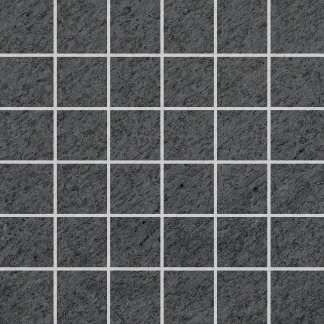 Vitra Mosaikfliese Olympus Feinsteinzeug in Anthrazit, B/B: 30 x 30 cm - Bild 1