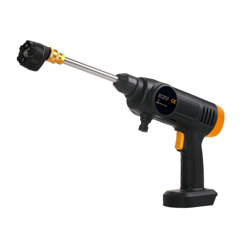 Aimo Akku-Hochdruckreiniger 60 Bar 150 W Hochleistungswaschmaschine mit 6-in-1-Spray-Düse in Schwarz - Bild 5