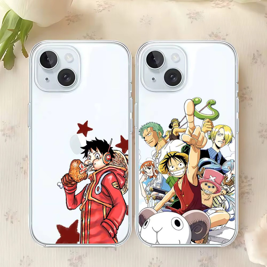 Transparente ONE PIECE Handyhülle für iPhone Modelle - Bild 3
