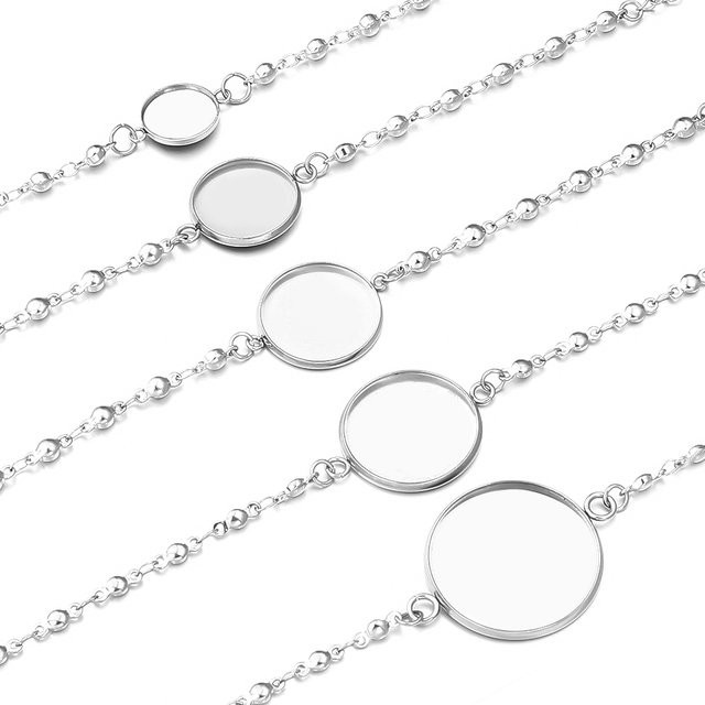 SAUVOO Armband Edelstahl, Silber, 12-25mm - Bild 1