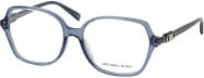 Michael Kors MK 4111U Korrektionsbrille, Vollrand, quadratisch, blau grau, Damen, Kunststoff - Bild 1