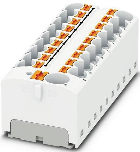 Phoenix Contact Verteilerblock Weiß 8 Stück - Bild 1