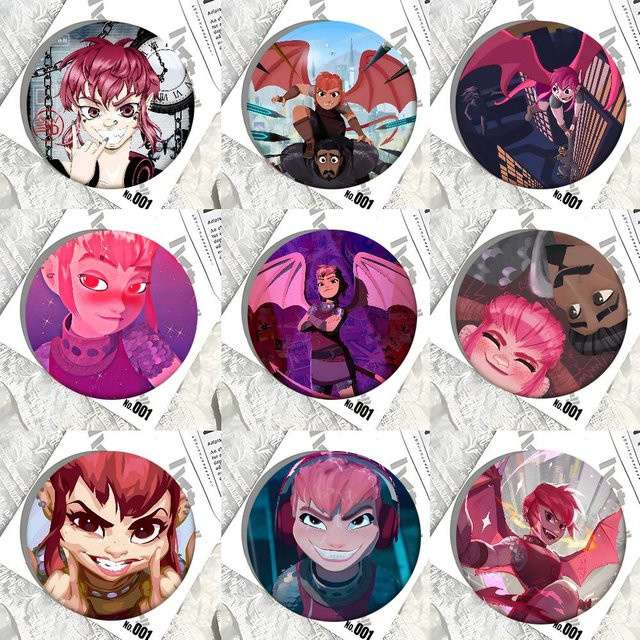 Bilibili Anime N-Nimona Brosche, Anstecknadel - Bild 1