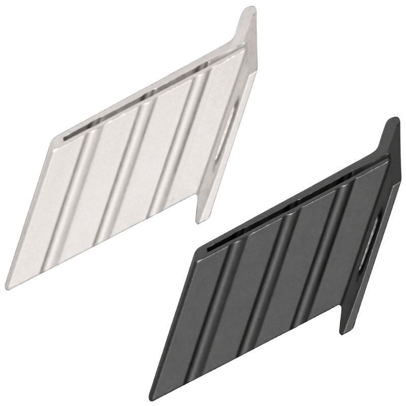 Eckzaunhalter T&J Connector aus Aluminium in Silber oder Anthrazit - Bild 1
