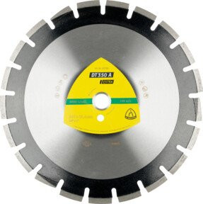 Klingspor DT 350 A Diamanttrennscheibe, Farbe: Silber, Durchmesser: 350 mm, Breite: 3,7 mm, Bohrung: 25,4 mm - Bild 1