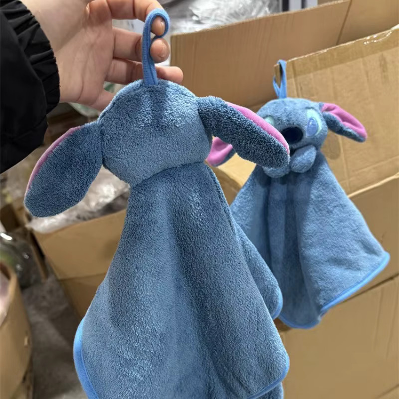 Bandai Lilo und Stitch Handtuch Anime Design in Blau - Bild 5