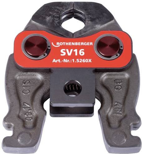 Rothenberger Pressbacke Compact SV16 in Rot aus Stahl - Bild 1
