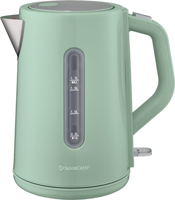 SILVERCREST Wasserkocher SWKC 3000 G3 in Grün mit Kalkfilter und Abschaltautomatik - Bild 1