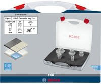 Bosch Diamant Dry Speed 5-teiliges Diamant-Trockenbohrer-Set für Keramik Ø 20 mm bis 68 mm - Bild 2