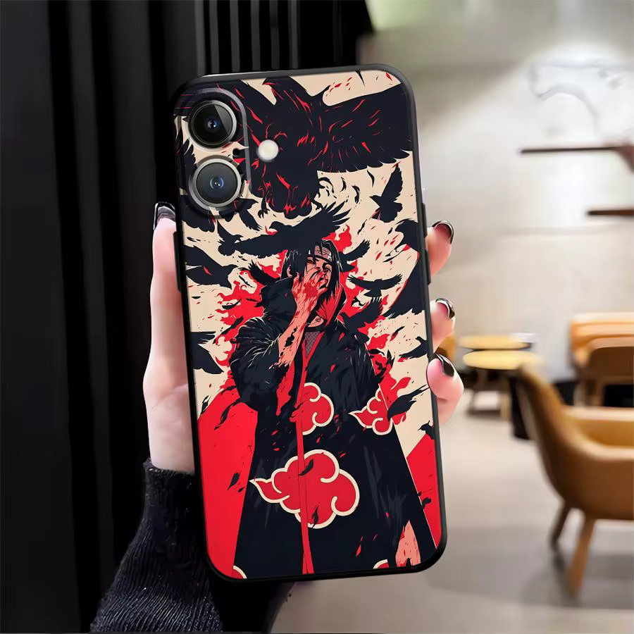 Weiche Handyhülle im Naruto Anime Design für iPhone Modelle in Schwarz und Multicolour - Bild 2