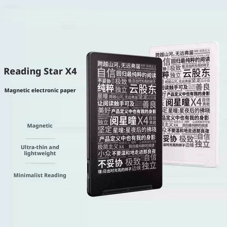 XTEINK X4 Ultra-Slim E-Reader mit 4,3-Zoll-Tintenbildschirm und magnetischem Design in Schwarz - Bild 5