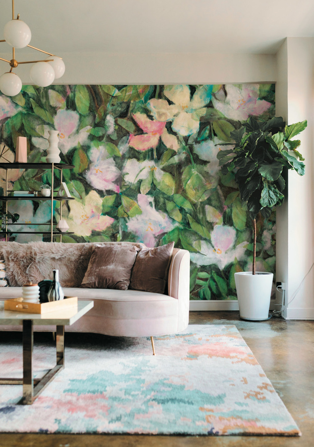 Jannelli & Volpi Mural Bronte Tapete in Multicolour im modernen Design - Bild 1