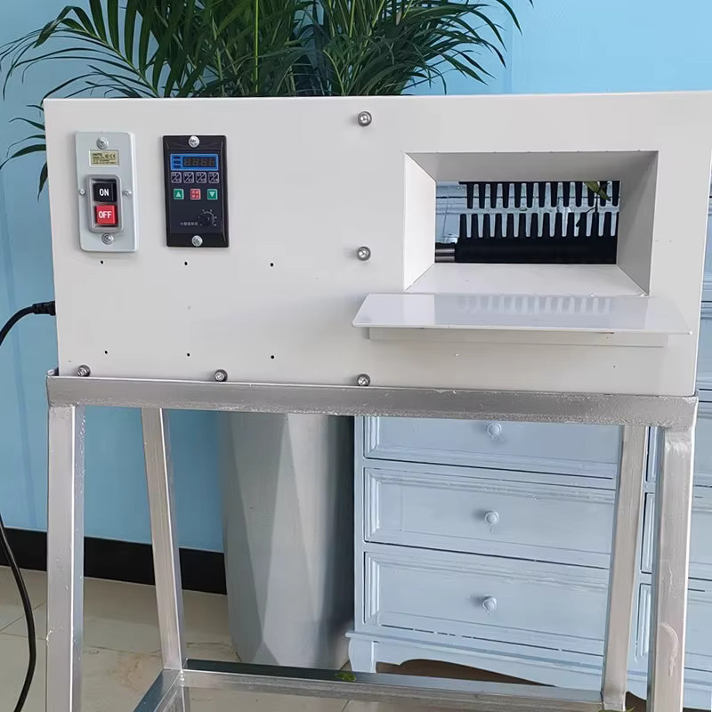 LZHZXY Elektrische Dornentfernungsmaschine für Blumen in Weiß, 550 W, 220 V, Kommerzielle Rose Flower Entgrater und Wurzelschneidemaschine - Bild 2