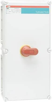 ABB Sicherheitsschalter Rot 3polig 250A 1SCA022278R1930 aus Kunststoff - Bild 1