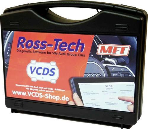 Ross-Tech VCDS HEX-V2 USB OBD II Diagnosetool für Audi, Volkswagen, Seat und Skoda in Schwarz - Bild 1