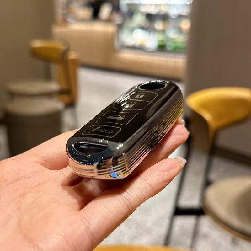 Ritimsso TPU Schlüsselhülle für Mazda 2 3 6 Atenza Axela Demio CX-5 CX-3 CX-7 CX-9 in Schwarz - Bild 4