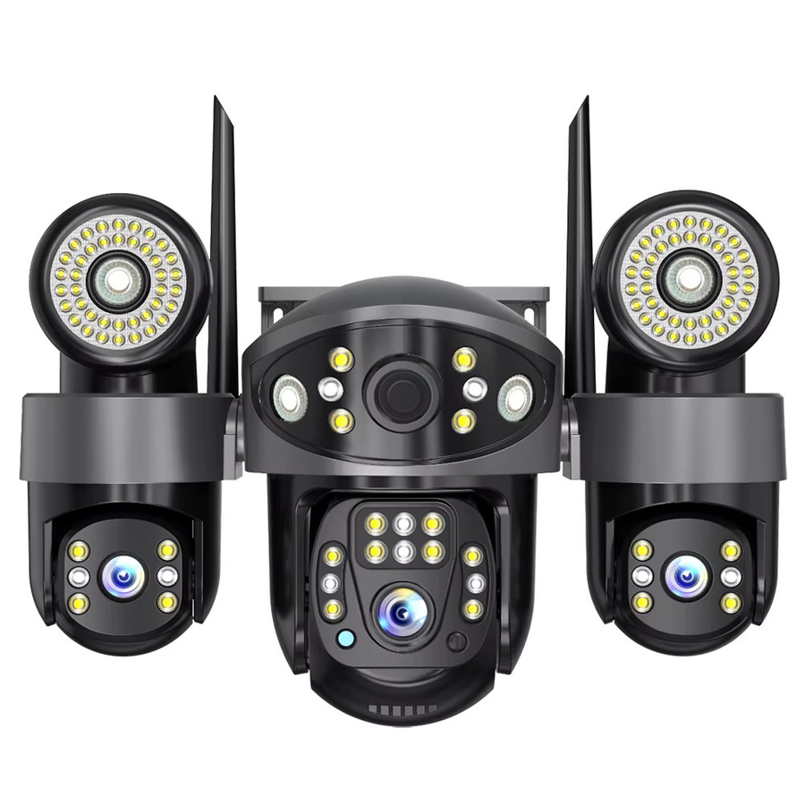 V380 15MP Triple Lens PTZ Outdoor Überwachungskamera mit Auto Tracking, Nachtsicht, 2-Wege-Audio und IP66 Wasserdichtigkeit via WiFi - Bild 7