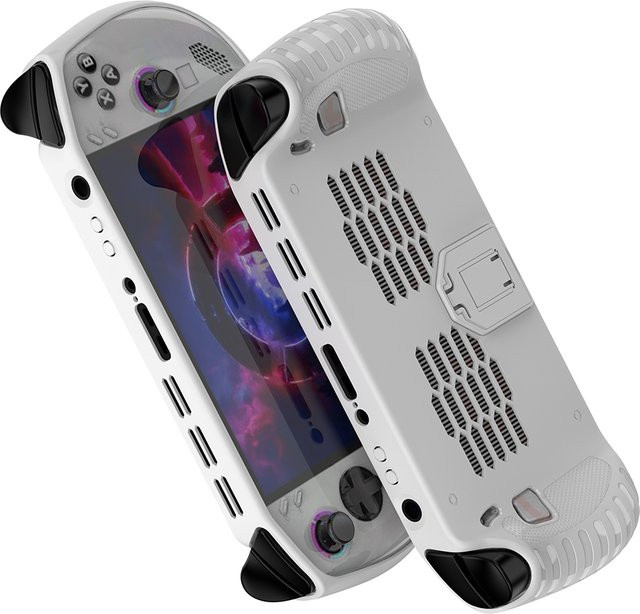 Stoßfeste TPU-Schutzhülle für deine Lenovo Legion Go S Handheld-Konsole in Schwarz - Bild 1