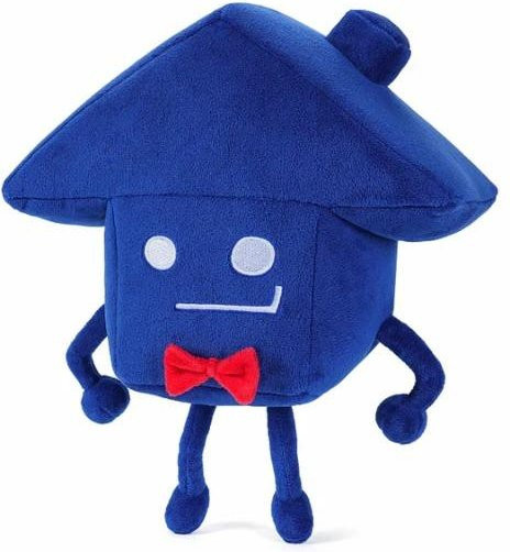 Yiran toy Netzhaus Plüschpuppe, Anime-Zubehör, Weiche Puppe, Blau, ab 18 Jahre - Bild 1
