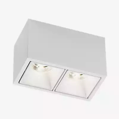 Delta Light Boxy L+ Deckenleuchte LED 2-flammig in Weiß