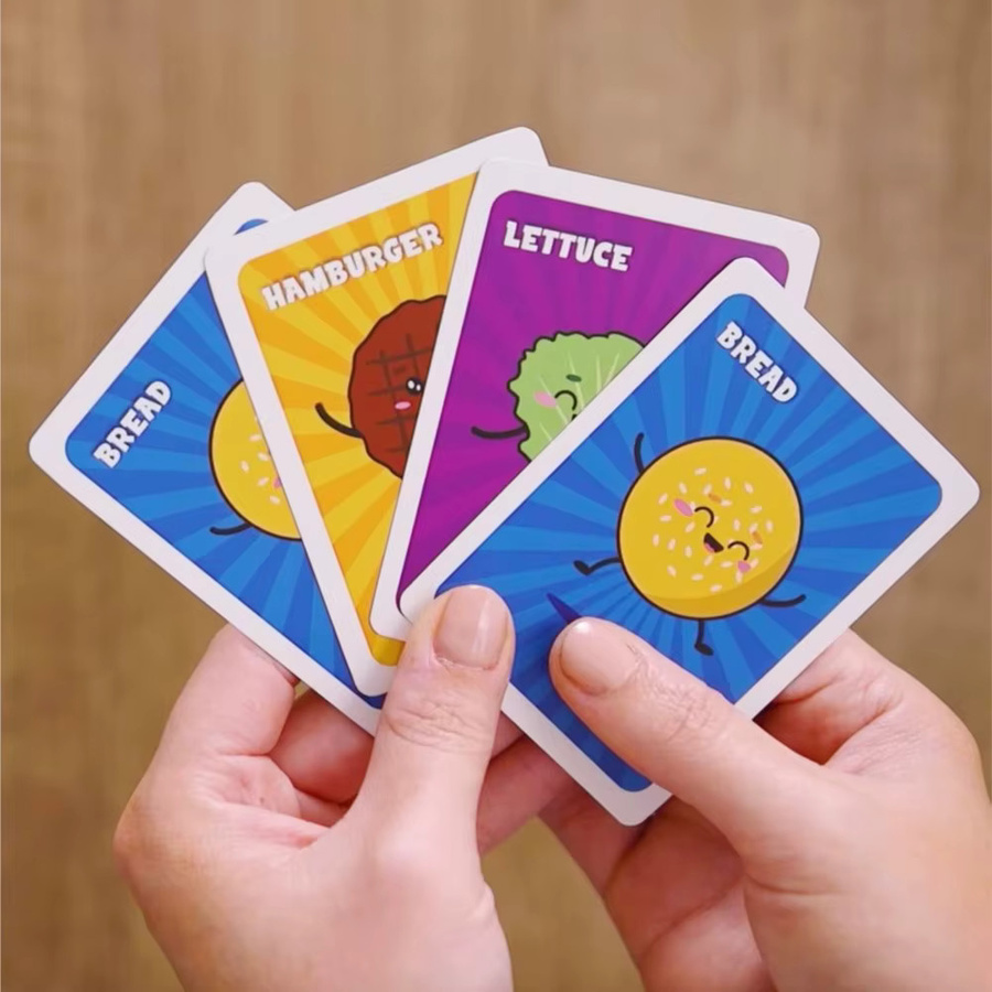 Bandai Slapburger-Kartenspiel, Partyspiel, Familienspiel, ab 14 Jahren - Bild 2