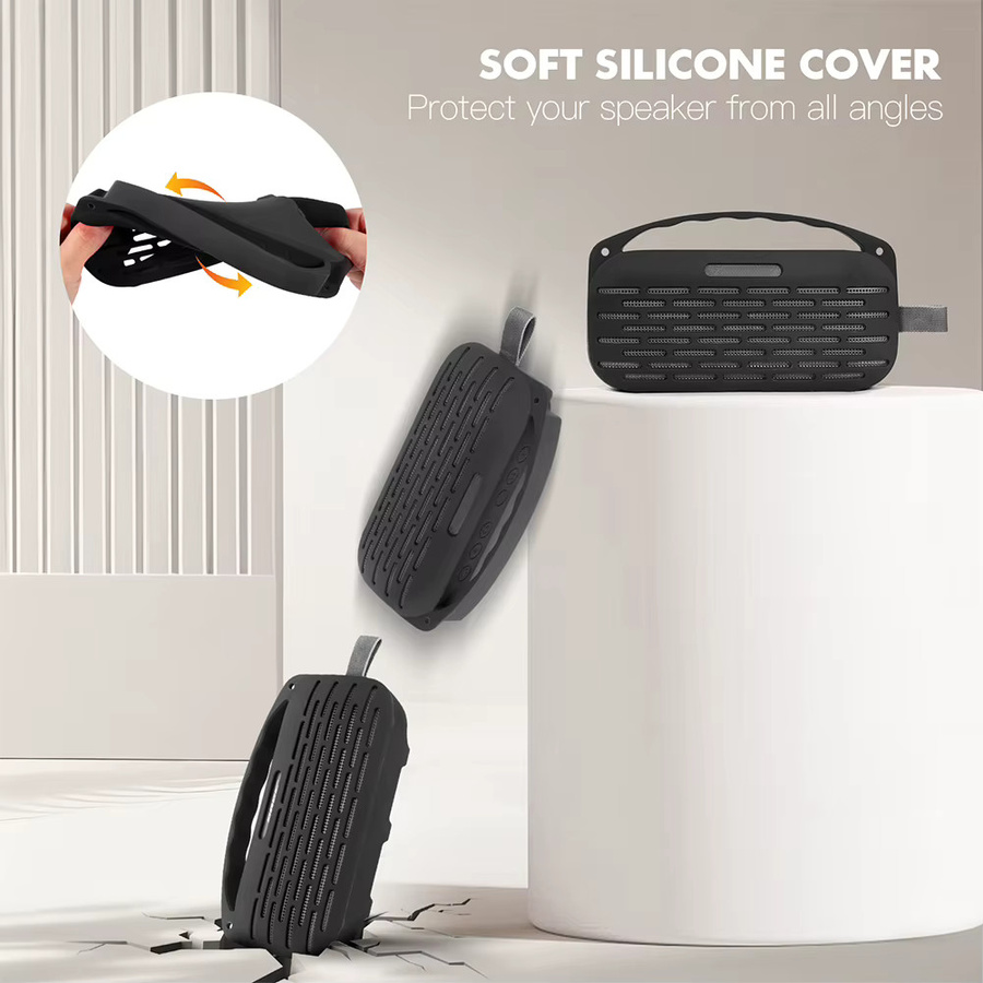 Bose SoundLink Flex Lautsprecher 2. Generation Schutzhülle aus Silikon und EVA in Schwarz mit Griff - Bild 3