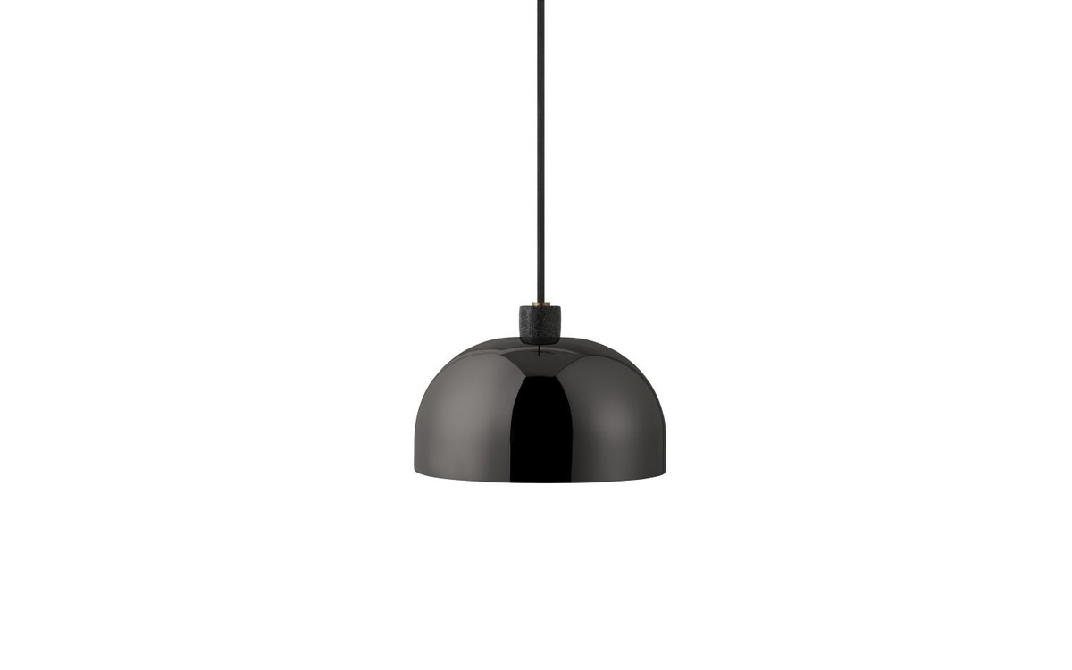 Normann Copenhagen Grant Pendelleuchte in Schwarz aus Metall und Stein - Bild 3
