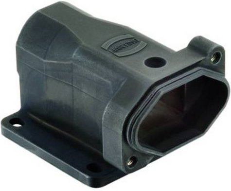 Harting Anbaugehäuse gewinkelt Schwarz 09400030951 - Bild 1