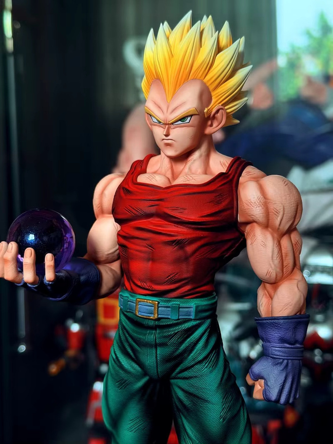 Bandai Dragon Ball Vegeta Action Figure, Super Saiya, Kunststoff, Bunt - Bild 3