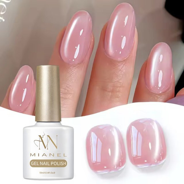 MAINEL Cat-Eye-Gel-Nagellack, Rosa, 10 ml - Bild 1