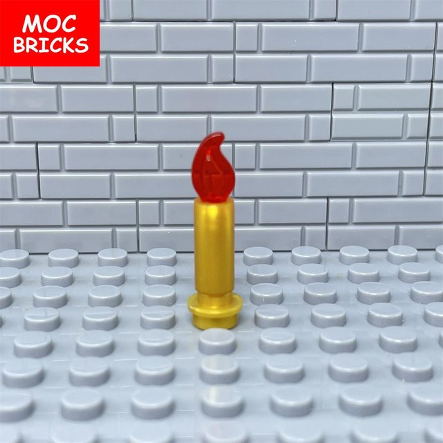 Yiran toy MOC Steine Kerzenflamme Feuer, Bausteine, 30-teiliges Set, ab 6 Jahren - Bild 1
