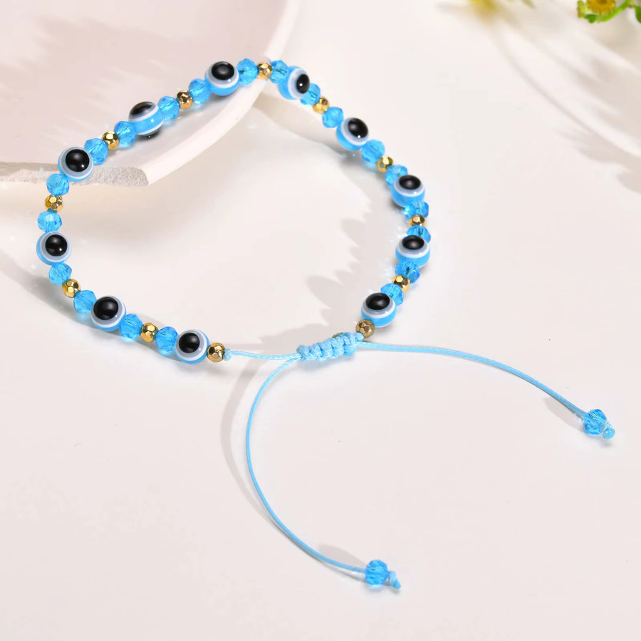 Vnox Armband, Buntes Kristall, Seil, Unisex - Bild 1