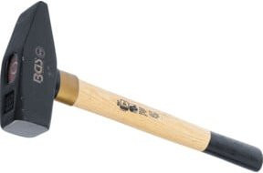 BGS Schlosserhammer mit Holzstiel und Stahlkopf, 1500 g - Bild 1