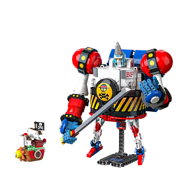 WLYX Roboter-Baukasten-Set, Mecha-Montagemodell, Roboter, Piraten, Kunststoff, Bunt / Mehrfarbig - Bild 2