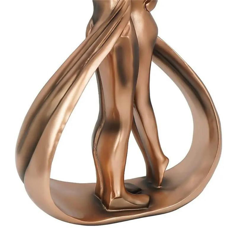 Romantische Harz Skulptur als Liebhaber-Figur für dein Jubiläum und zur Dekoration - Bild 2