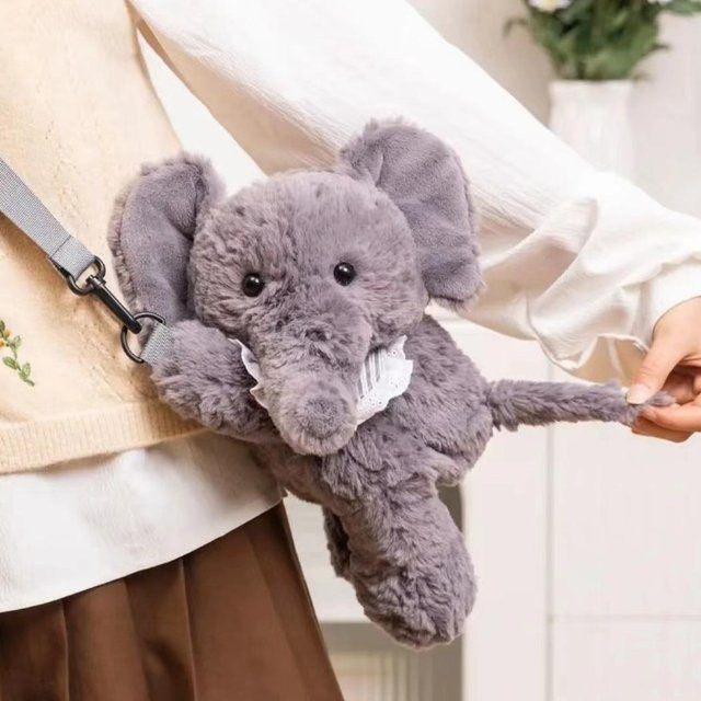 Kaninchen Plüsch Rucksack, Plüschtier Puppe, Tasche, ab 3 Jahre - Bild 1