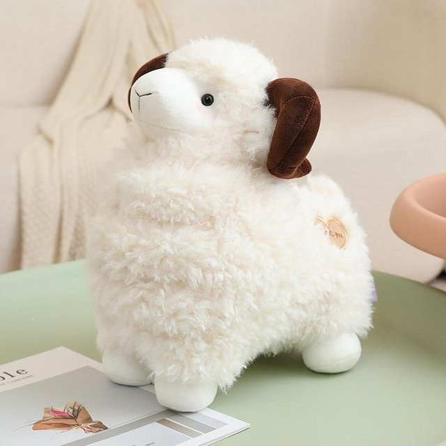 Yiran toy Kugelige Wolken Dickhornschaf, Plüschtier, 35cm - Bild 1